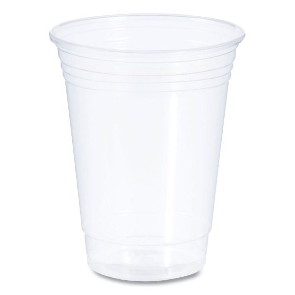 16 ounce cups, Plastic To-Go Cup, Clear, 1000 per case - J&V Restaurant